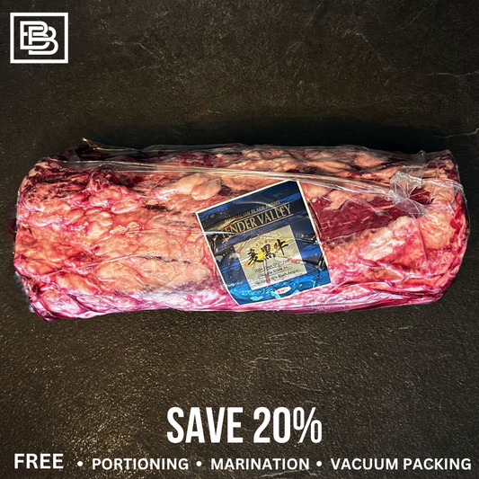 Tender Valley Grain Fed MB3+ Black Angus Rib Eye - Whole Slab ($300 Deposit, Balance Payment To Update Before Delivery)