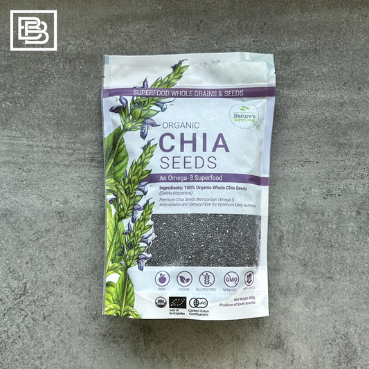 Organic Chia Seeds, Superfood, Condiments