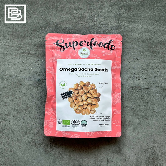 Nature's SuperFoods Organic Omega Sacha Seeds [100g]