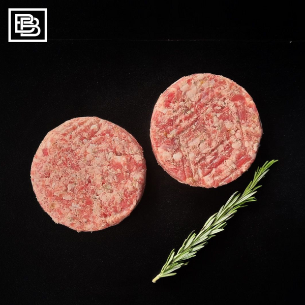 White Pyrenees Roasted Garlic & Rosemary Lamb Burger [2pcs x 160g