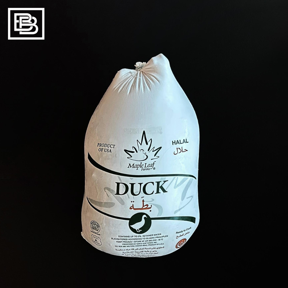 Maple Leaf Farms - USDA Grade A Whole Duck - Frozen [1pc] [1.8-2.7kg]