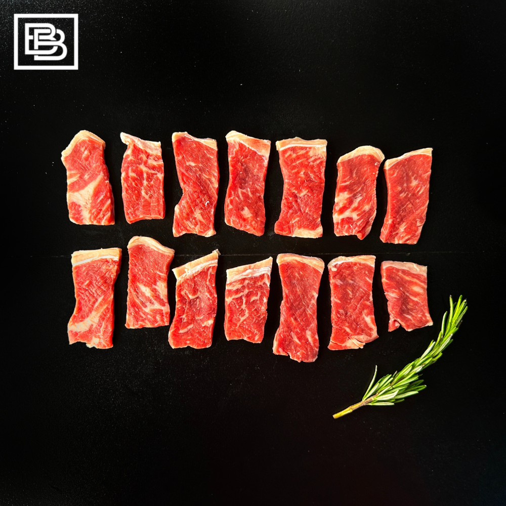 US Beef, Prime Sirloin Yakiniku, BBQ