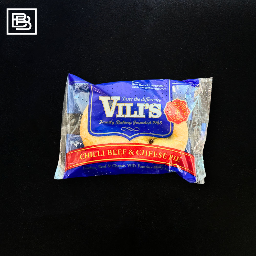 Vili's - Chilli Beef & Cheese Pie [160g]