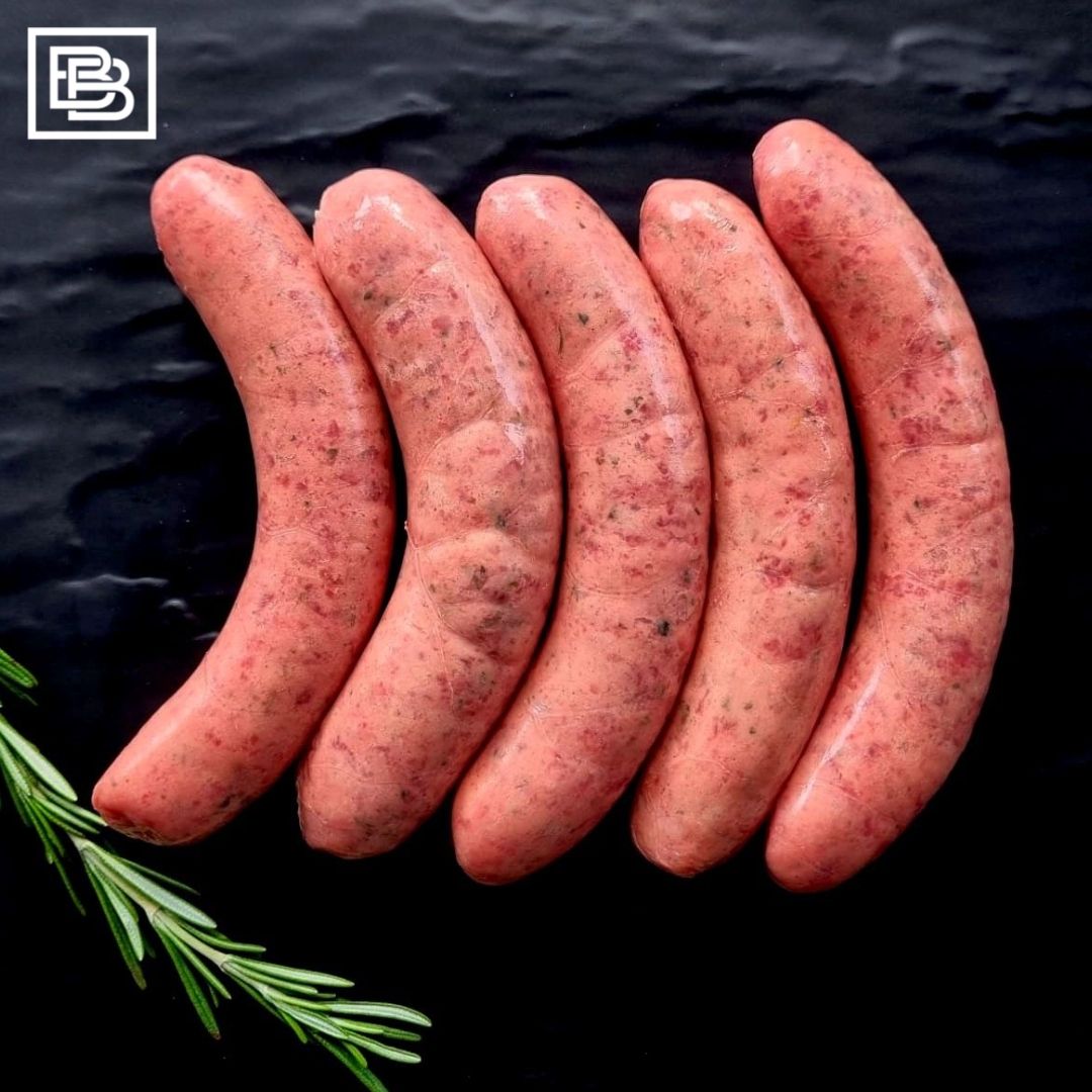 Australian Wagyu Beef, Wagyu Beef & Caramelized Onion Thick Sausage Gluten Free