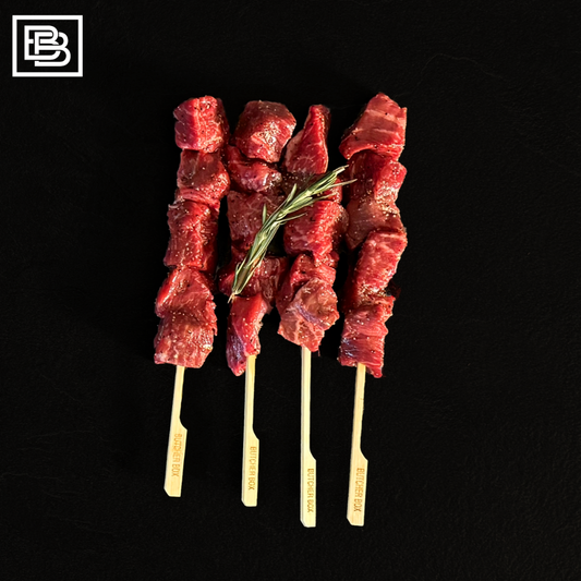 W.Black Wagyu Kebabs 4 for $24 [Marinade Options Available]