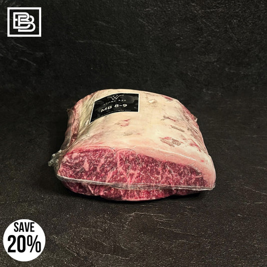 Stone Axe Wagyu MB8/9 Sirloin - Whole Slab ($150 Deposit, Balance Payment To Update Before Delivery)