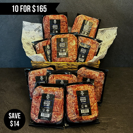 10pkts x 500g Frozen Australian Wagyu Beef Mince