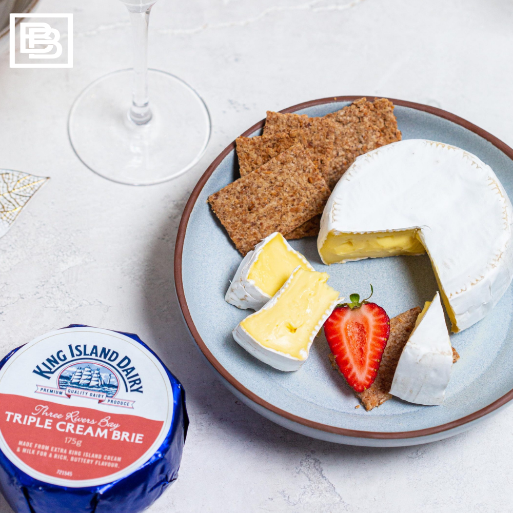 King Island Dairy - Three Rivers Bay Triple Cream Brie [175g]