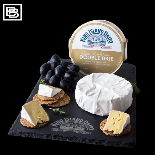 King Island Dairy - Cape Wickham Double Brie [200g]