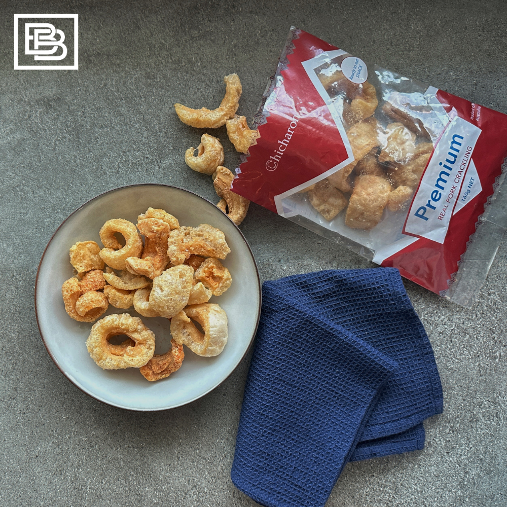 Australian pork crackling, Snack