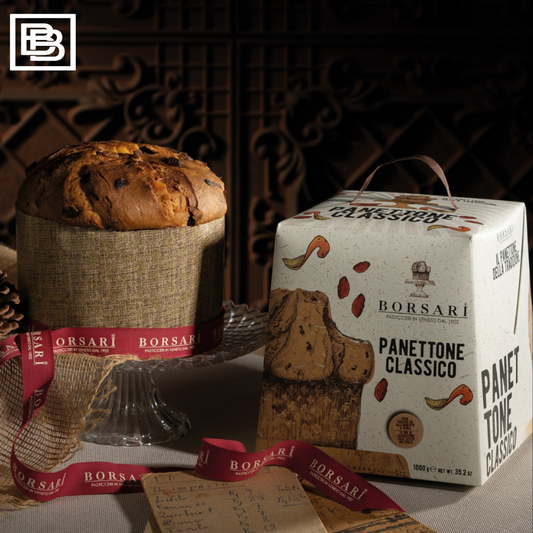 Christmas Borsari Panettone Classico Box [500g]