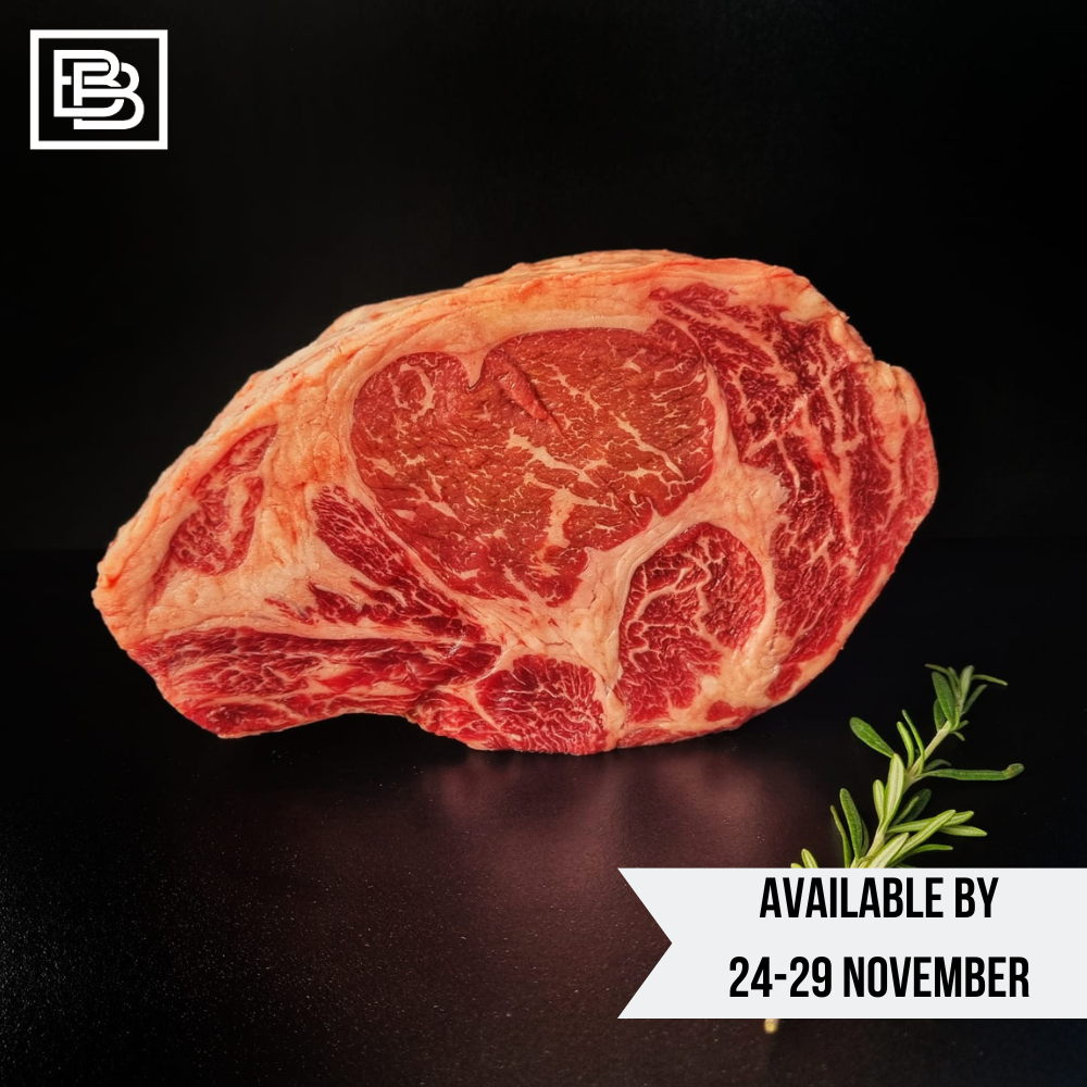 35 Days Dry Aged USDA Prime Linz Heritage Angus Rib Eye on the Bone [1.1-1.2kg]