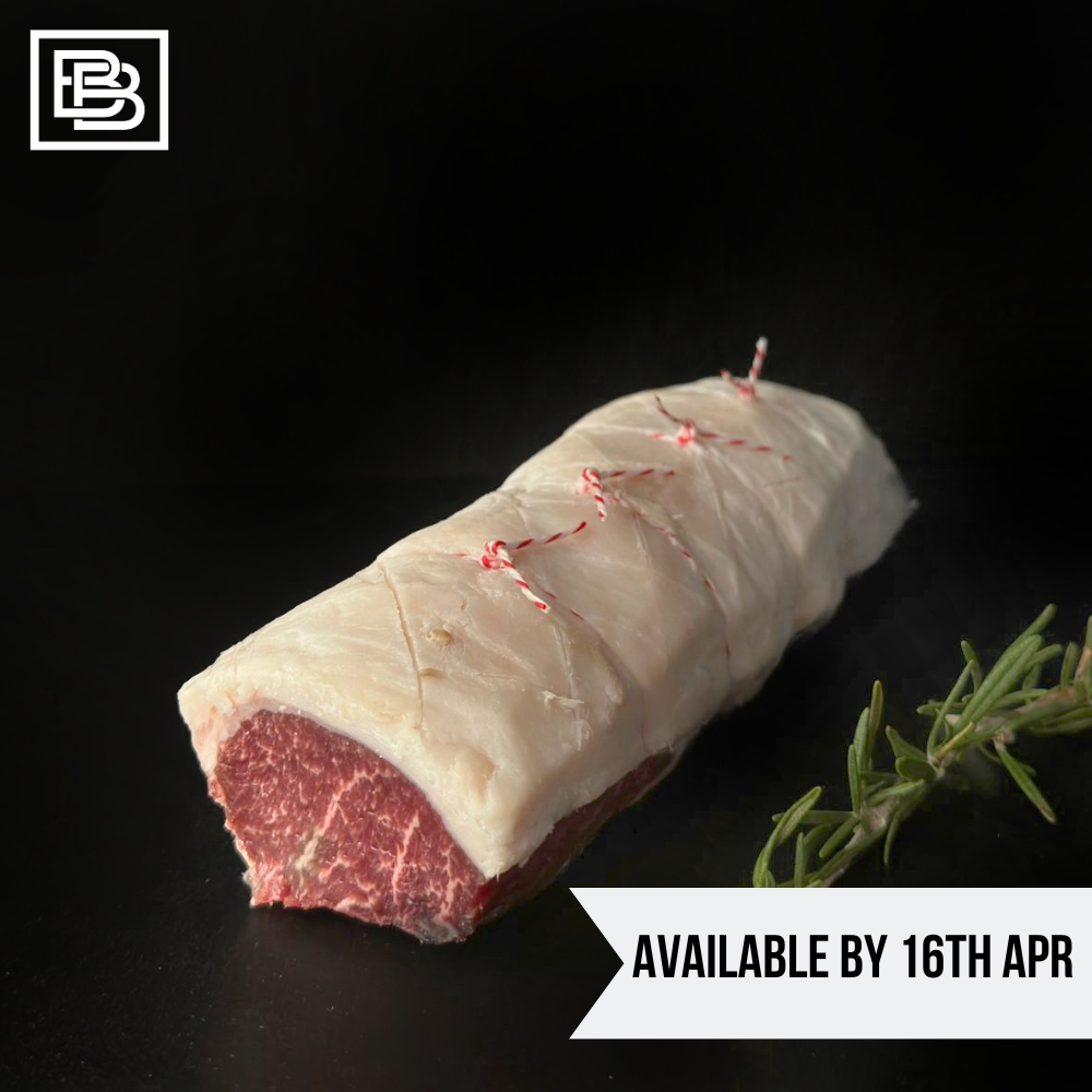 15 Days Koji Rice Dry Aged Kinross Station Hampshire Down - Lamb Loin/Backstrap Mini Roast [400-450g]