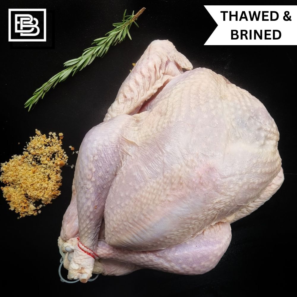 Christmas Ingham's - Australian Raw Turkey Whole Thawed & Brined [5-6kg] [Stuffing Options Available]
