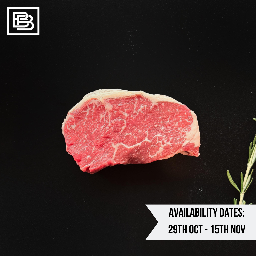 30 Days Dry Aged Tender Valley - Grain Fed MB3+ Black Angus Sirloin Steak [Weight Options Available]