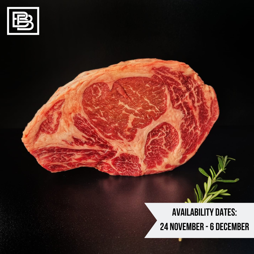 35 Days Dry Aged USDA Prime Linz Heritage Angus Rib Eye on the Bone [1.1-1.2kg]