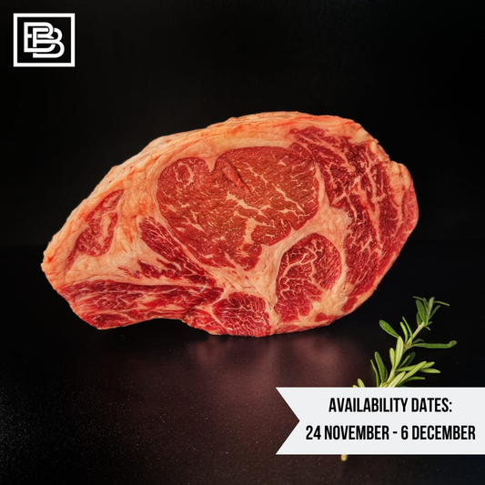 35 Days Dry Aged USDA Prime Linz Heritage Angus Rib Eye on the Bone [1.1-1.2kg]