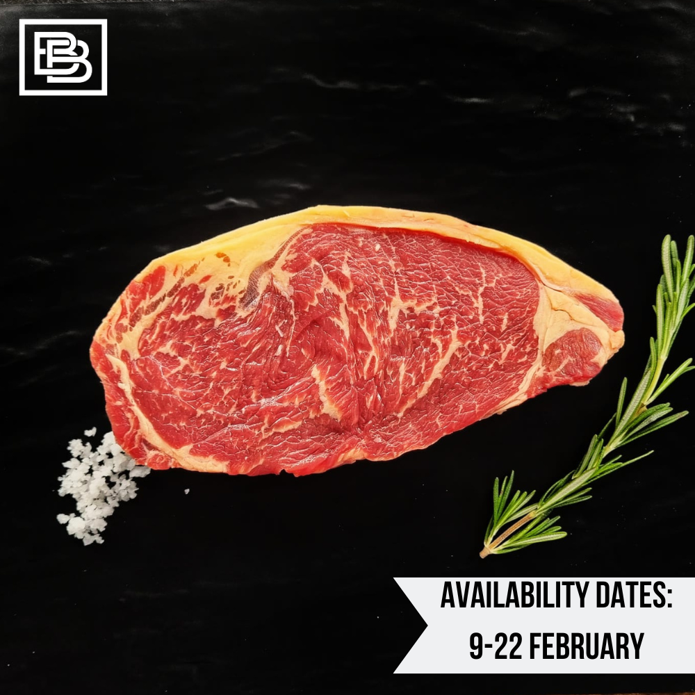 41-50 Days Dry Aged Little Joe Grass Fed MB4+ Angus Sirloin Steak [Weight Options Available]