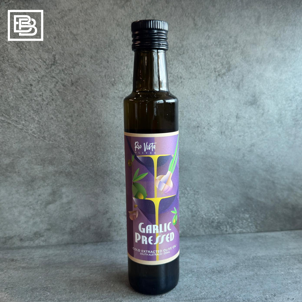 olive oil with garlic