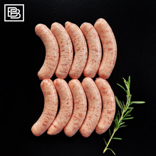 Christmas Butcher Box Pork Chipolatas - 10pcs [350g] "Gluten Free"