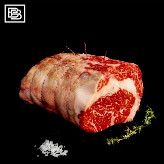 Christmas W. Black Wagyu Rib Eye for Roast MB5+ [Add On Options Available]