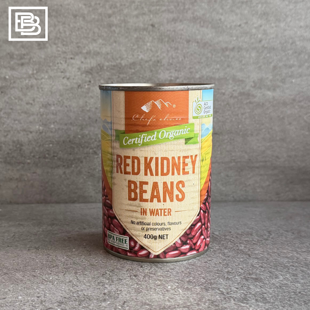 Organic Red Kidney Beans in Water [400g]