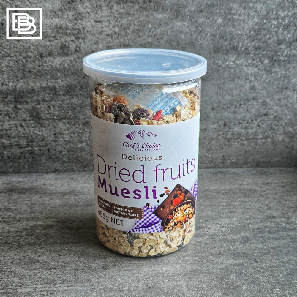 Chef's Choice Muesli with Dried Fruit [485g]