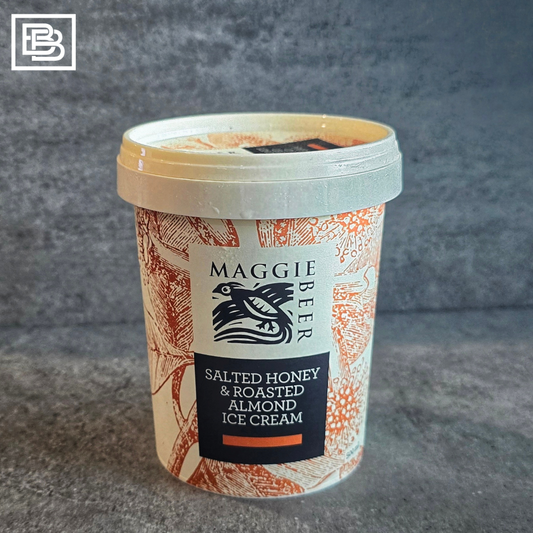 Maggie Beer - Salted Honey & Roasted Almond Ice Cream [500ml]