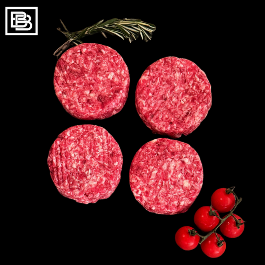 4 for $24 Blackmore Rohnes Beef Burger Frozen "Gluten Free"
