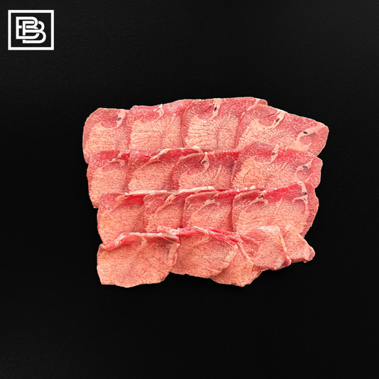 W. Black - Wagyu Beef Tongue MBS5+ Yakiniku Frozen [200g]