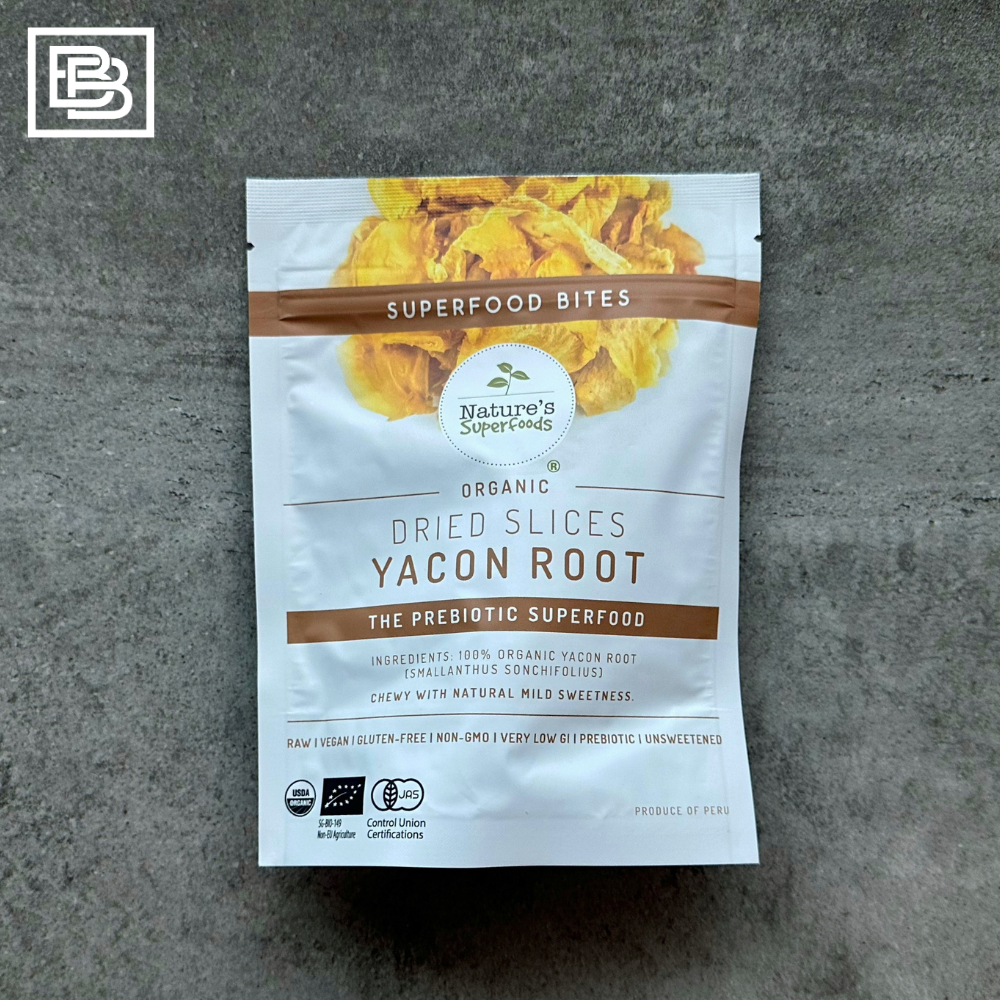 Nature's SuperFoods Organic Dried Yacon Root Slices [40g]