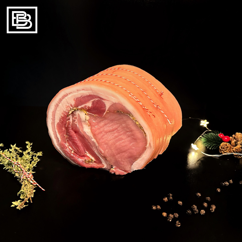 Christmas Gooralie Australian Free Range Pork Loin Porchetta Skin on & Scored [Weight Options Available]
