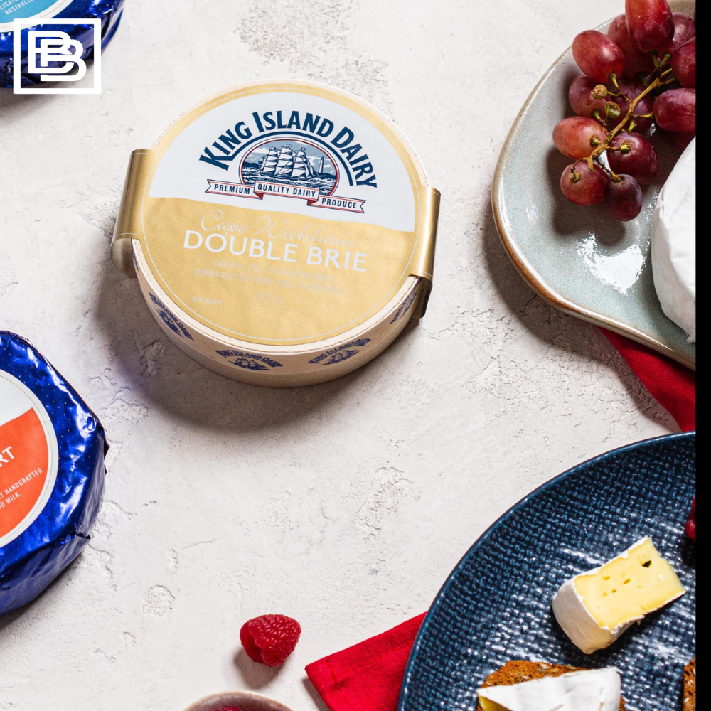 King Island Dairy - Cape Wickham Double Brie [200g]