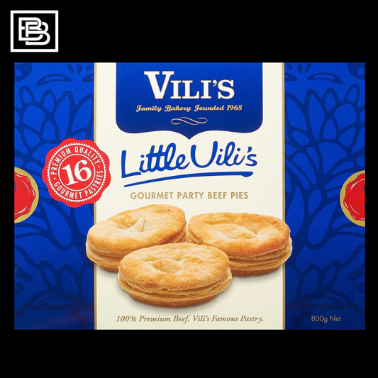 Christmas Vili's - Party Beef Pies - 16pcs [800g]