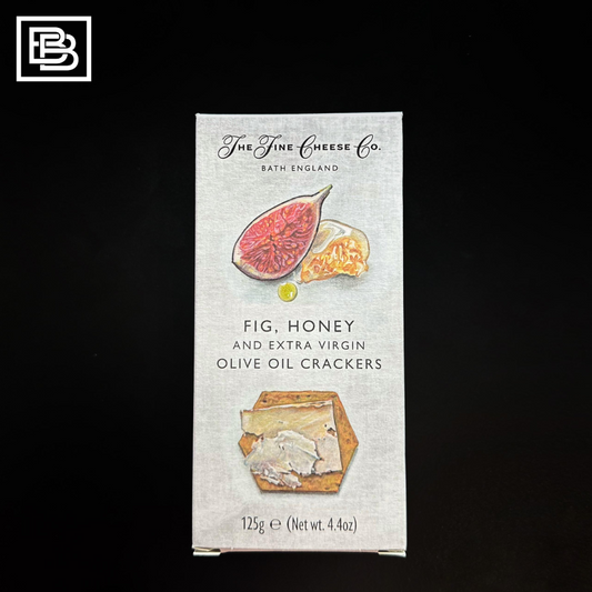 Christmas The Fine Cheese Co. Fig, Honey & Extra Virgin Olive Oil Crackers [125g]