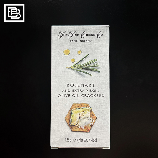 Christmas The Fine Cheese Co Rosemary & Extra Virgin Olive Oil Crackers [125g]