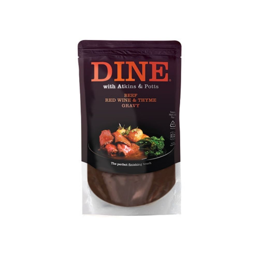 Dine with Atkins & Potts -  Beef Gravy with Red Wine & Thyme [350g]