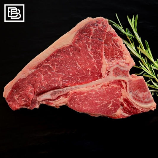 Little Joe Grass Fed MB4+ Angus T-Bone [650g-750g]